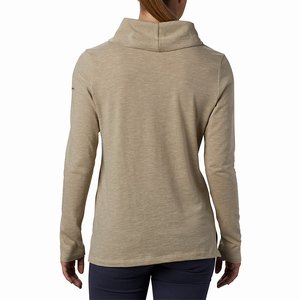 Columbia Canyon Point™ Cowl Neck Skjorta Dam Khaki (GIDSE2719)